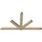 Ekena Millwork Kennewick Rough Sawn Timber Gable Bracket, Douglas Fir, 108"W x 58"H x 4"D x 6"F, 13/12 Pitch GBW108X58X0406KEN00RDF - alternate 3